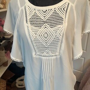 Anthropologie flow top